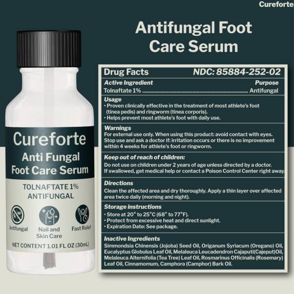 Anti-Fungal Foot Care Serum with Tolnaftate 1% - Image 2